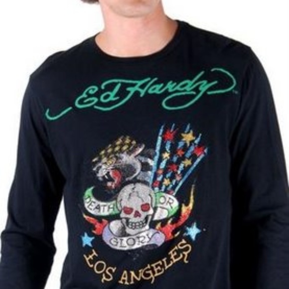 Ed Hardy Shirts Long Sleeve Tshirt Poshmark